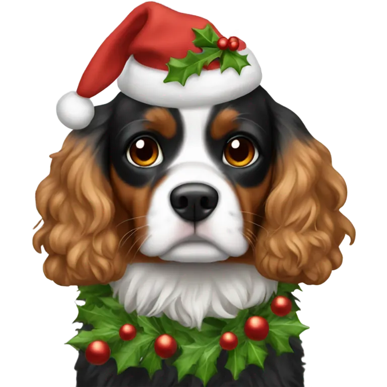 christmas cavalier emoji