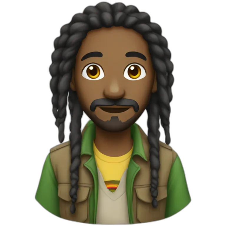 Rastaman emoji | AI Emoji Generator