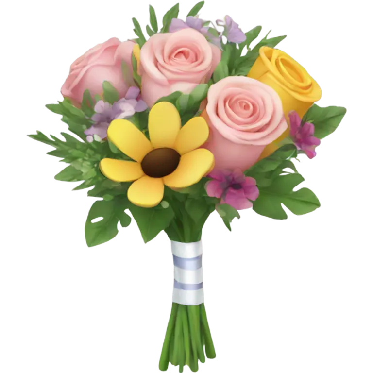 wedding flowers bouquet emoji