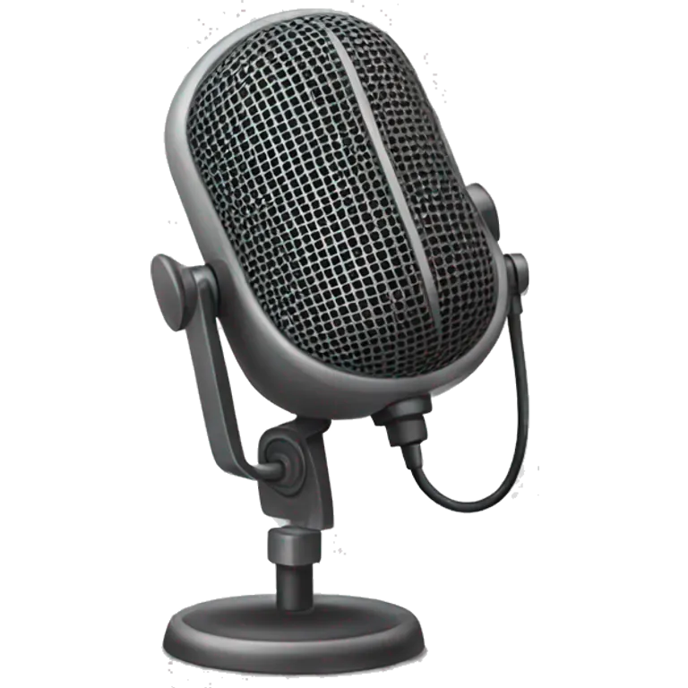 sound recording with sound wave emoji