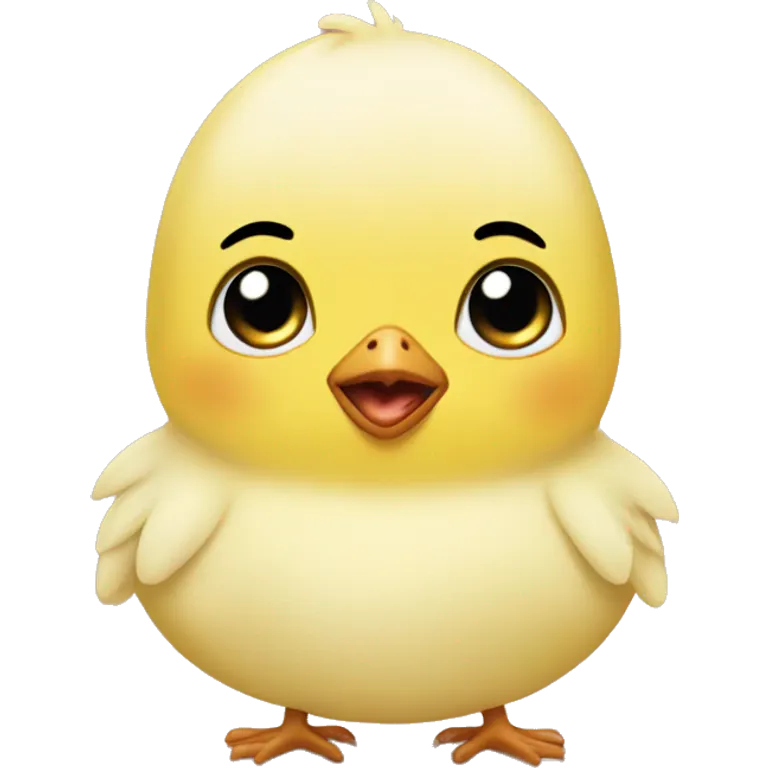 baby chick frown emoji