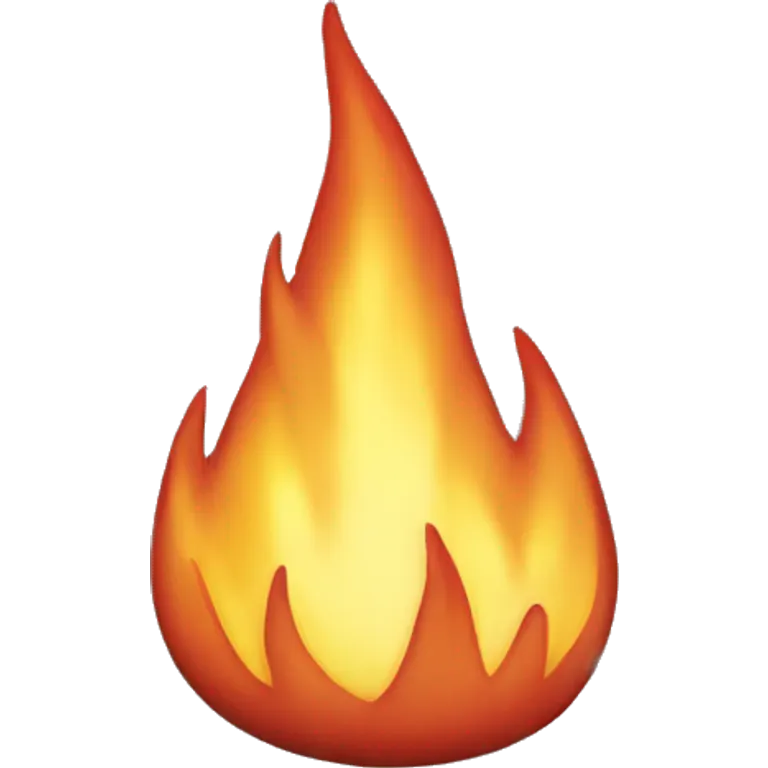 flamme emoji