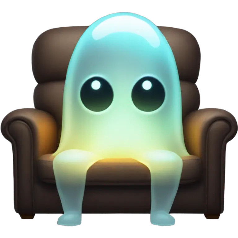 sad ghost playing video game emoji