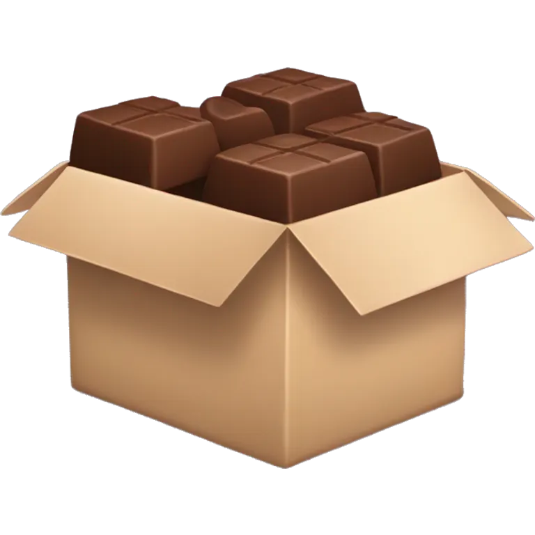 Box of chocolates emoji