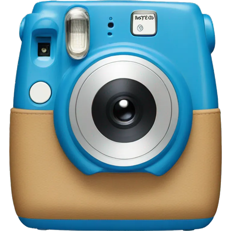 Blue instax mini  emoji