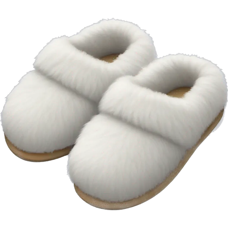 Fluffy slippers emoji