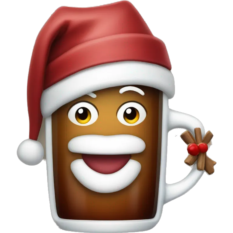 Glühwein auf dem Weihnachtsmarkt  emoji