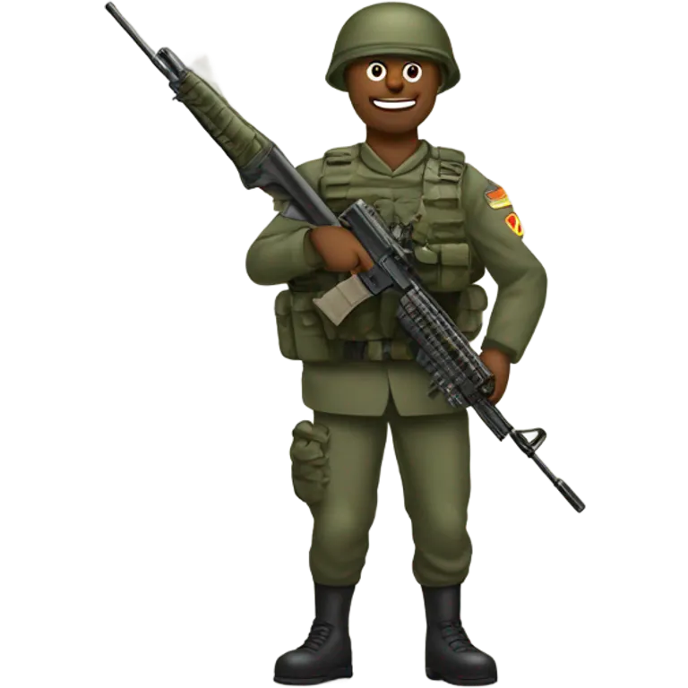 Rata militar  emoji
