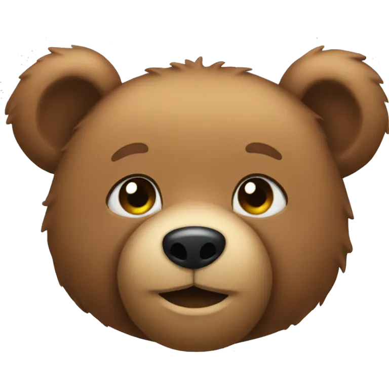 Teddy bear emoji