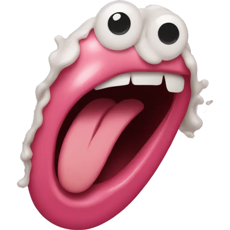 Tongue sticking out emoji
