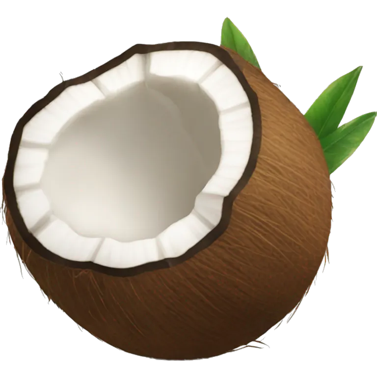 Coconut emoji