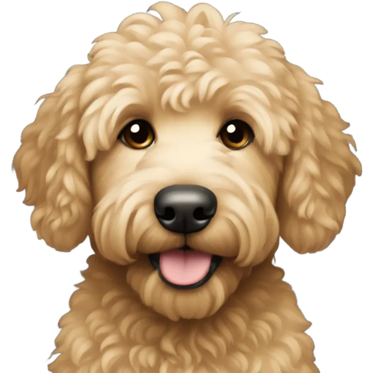 Goldendoodle emoji