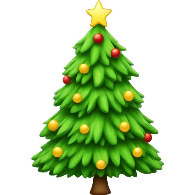 christmas tree emoji