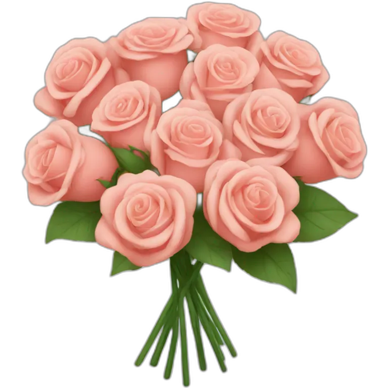 bouquet of roses emoji