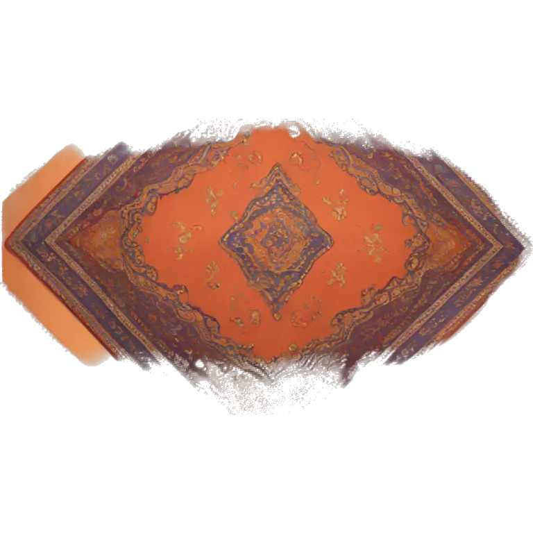 Flying carpet emoji