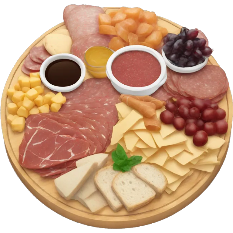 Charcuterie board emoji