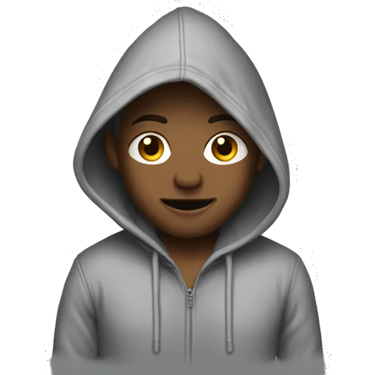 Dang wear a hoodie emoji