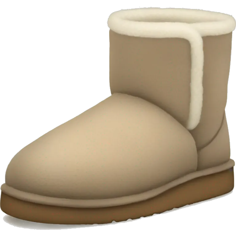 cozy ugg slippers emoji