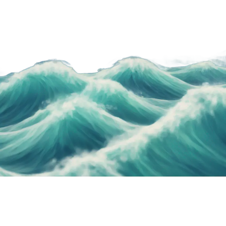 ocean waves emoji
