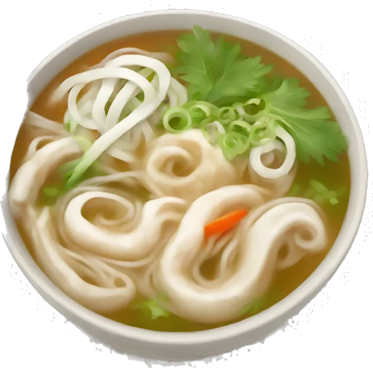 Pho soup emoji