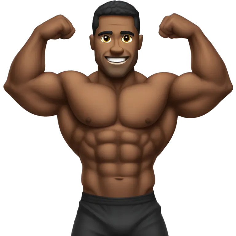 bodybuilder emoji