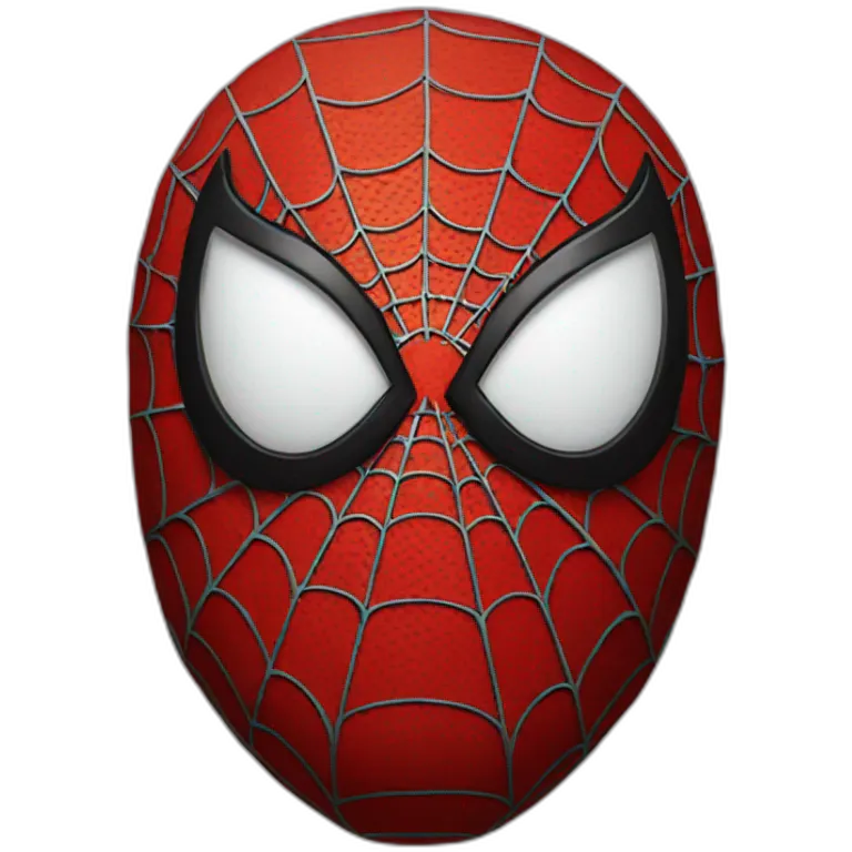 Spiderman face  emoji