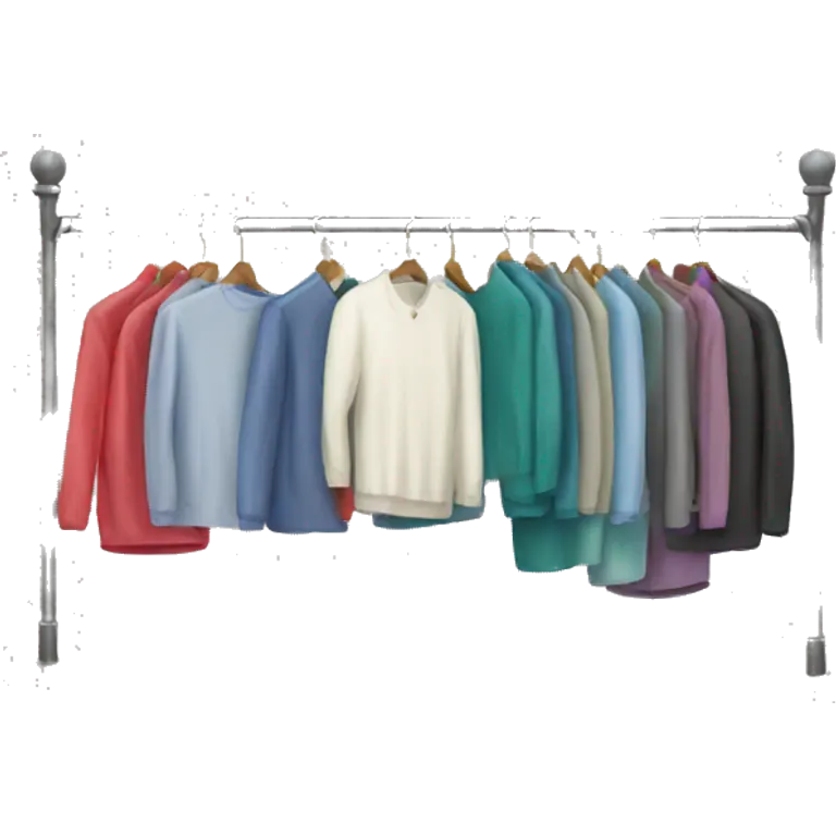 clothing rack emoji