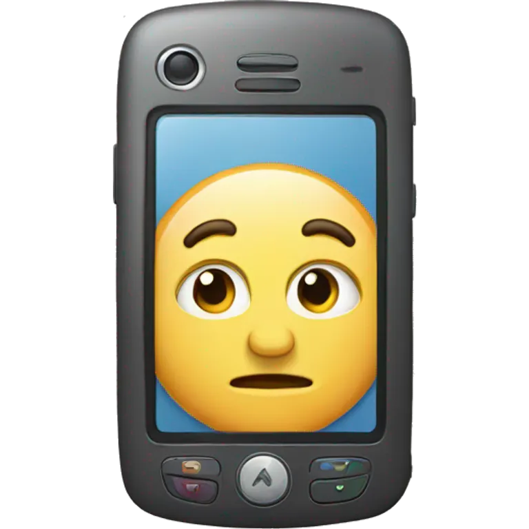 Cellphone emoji