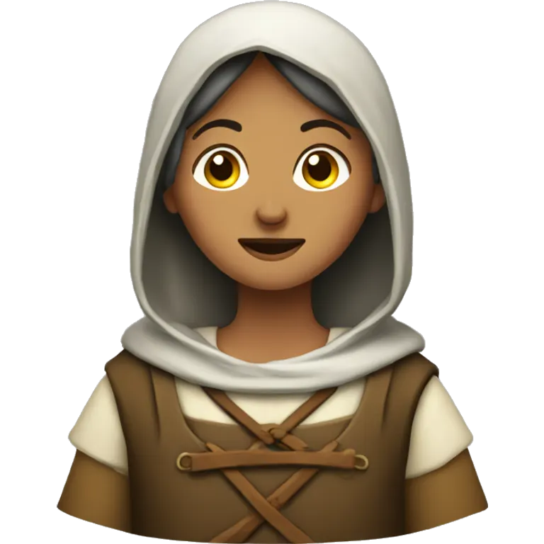 medieval woman peasant emoji