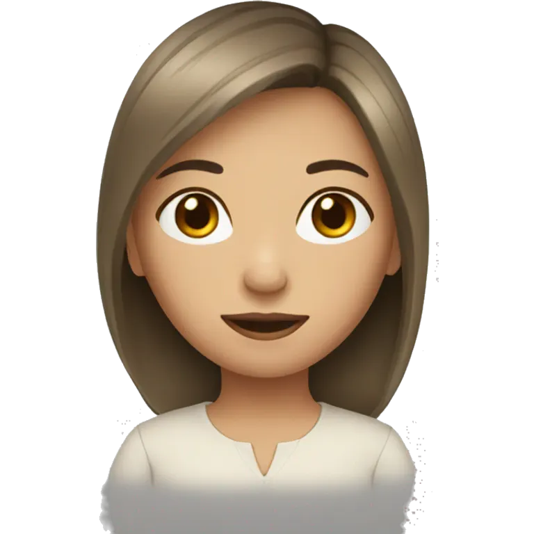 une fille  emoji