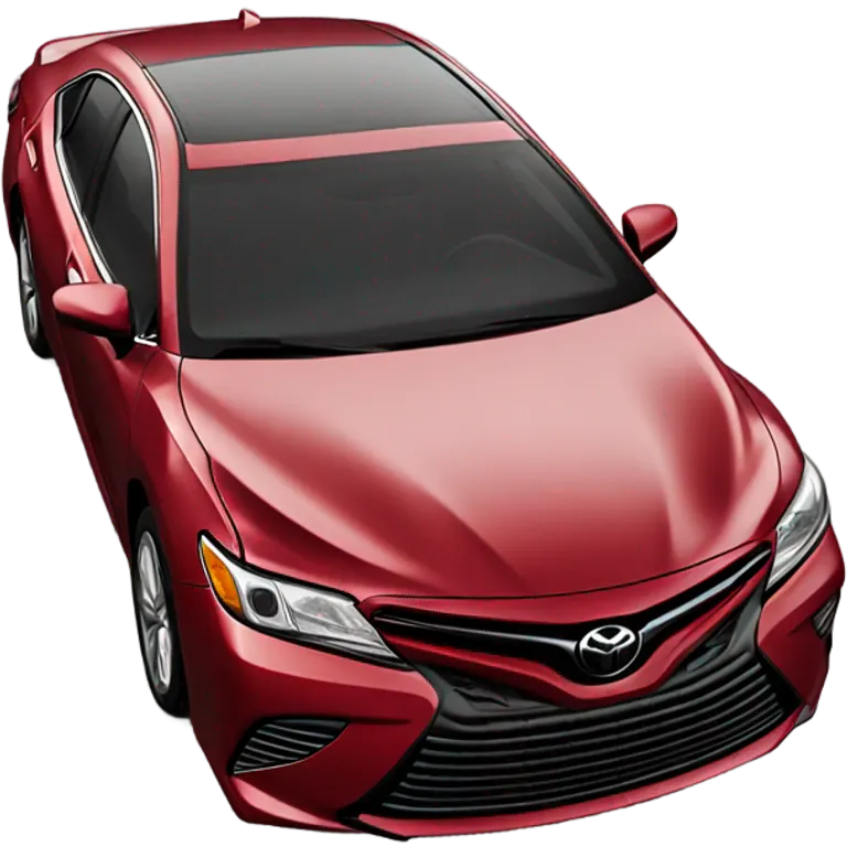 Red Toyota Camry emoji
