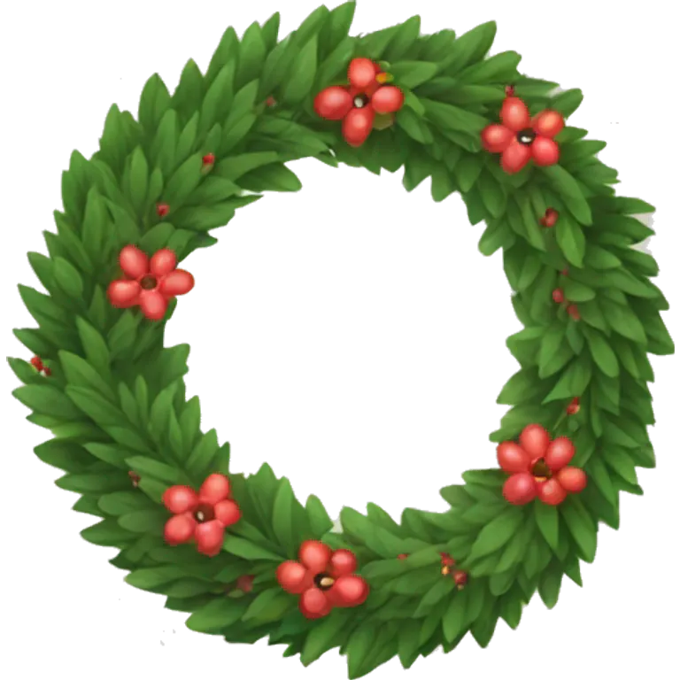 Wreath emoji