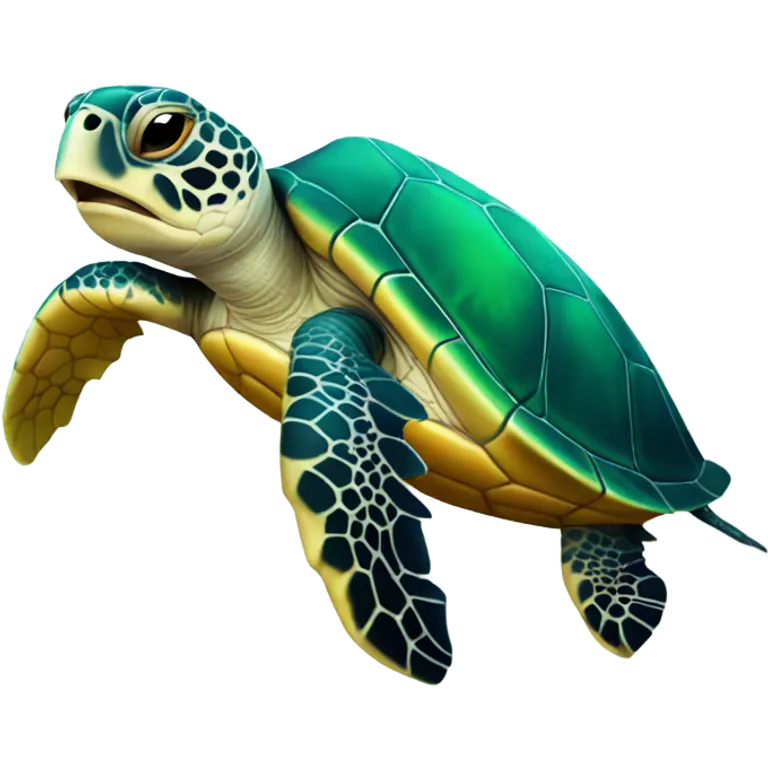 sea turtle  emoji