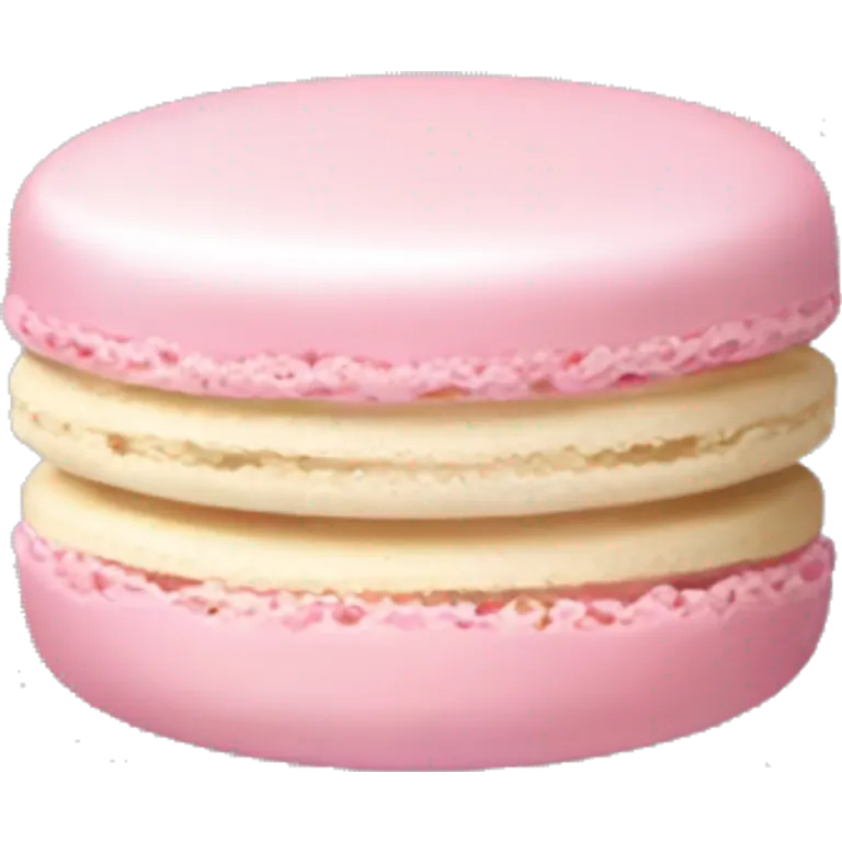 light pink macaron emoji