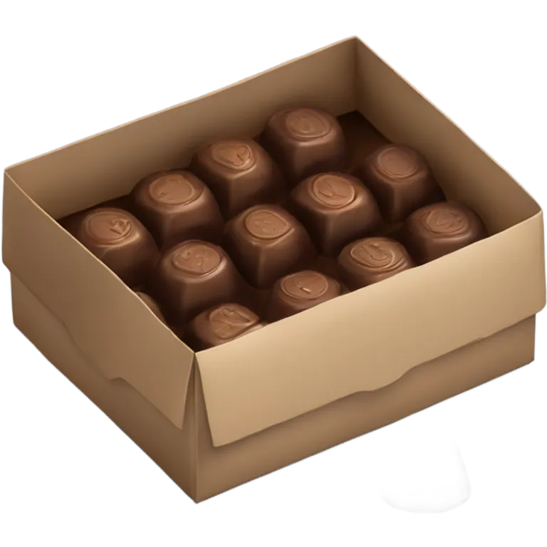 Box of chocolates emoji