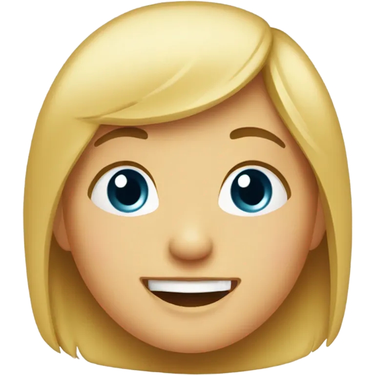 Girl laughing and crying emoji