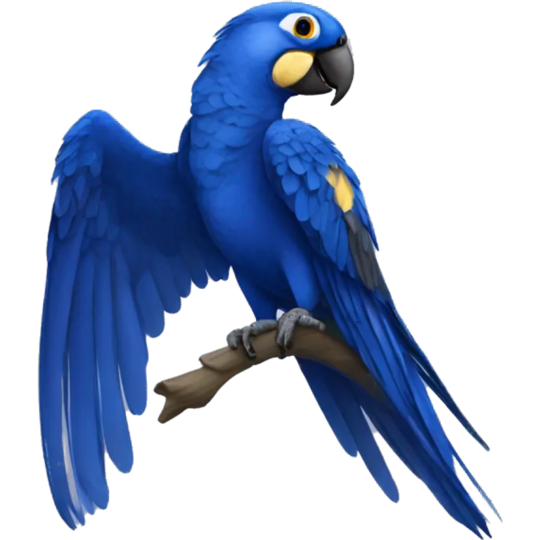 hyacinth macaw emoji