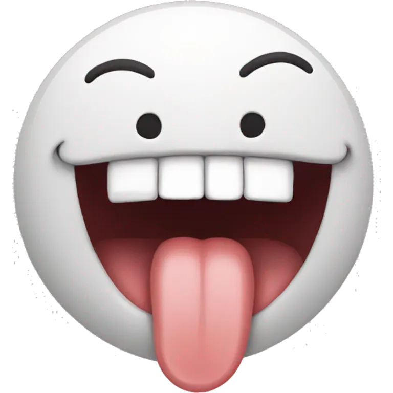 tongue out emoji