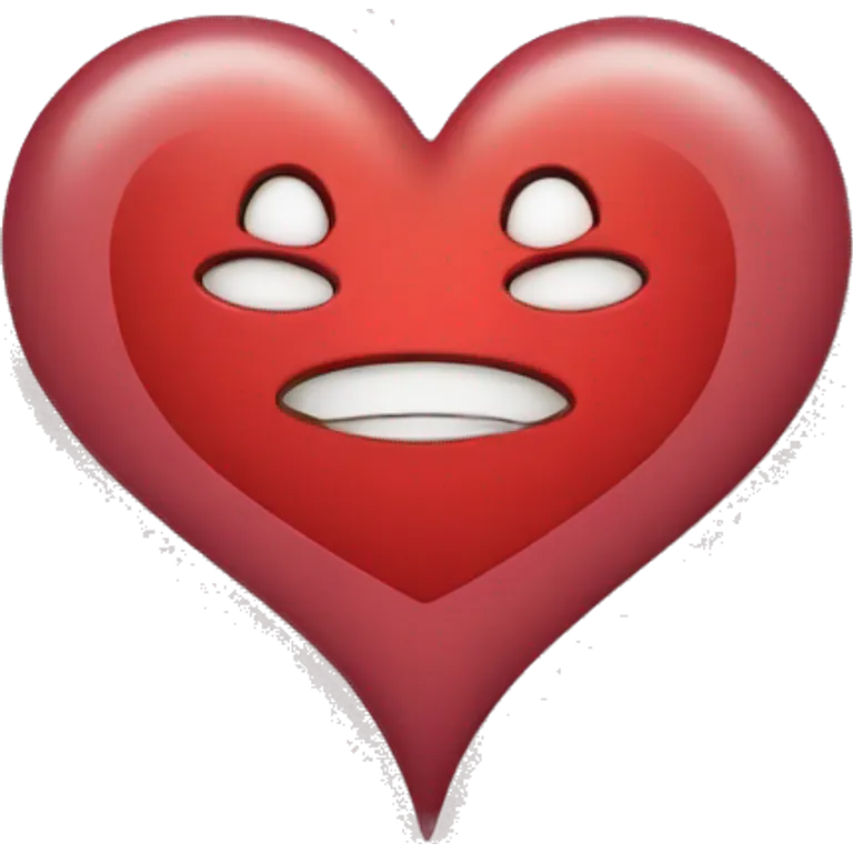 Heart with a heart inside  emoji