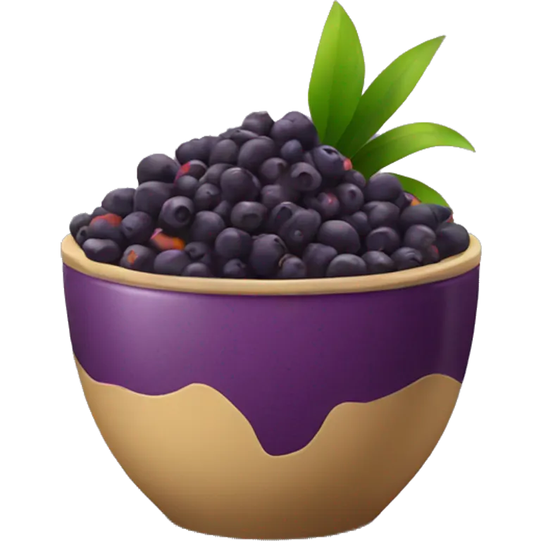 acai bowl emoji