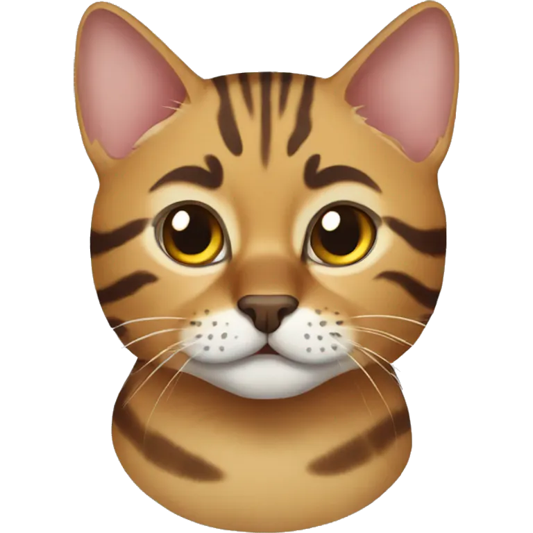 Bengal cat emoji