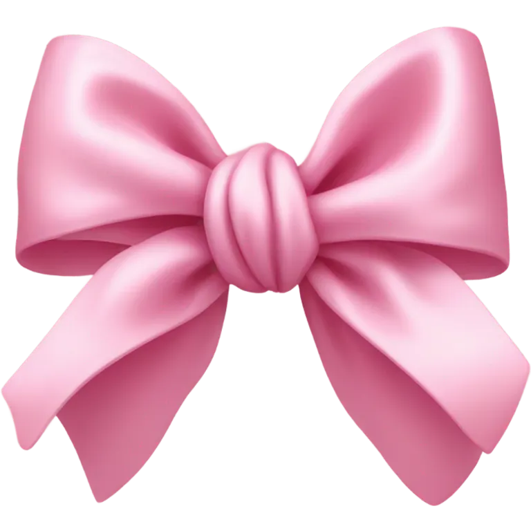 Pink bow  emoji
