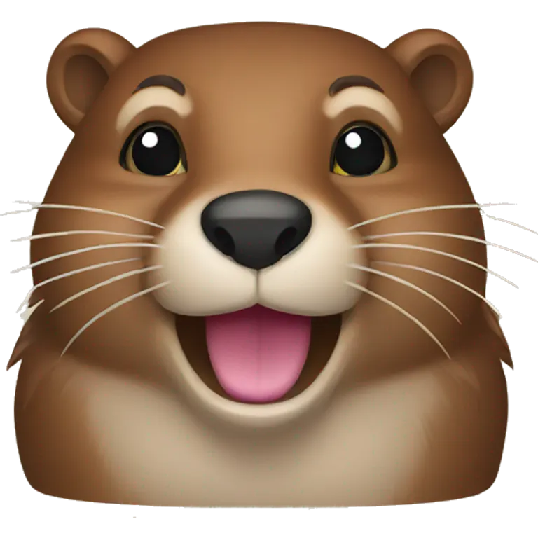 beaver emoji
