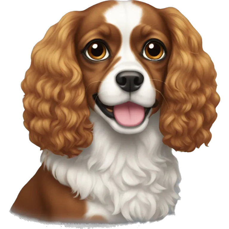 Rainbow cavalier emoji
