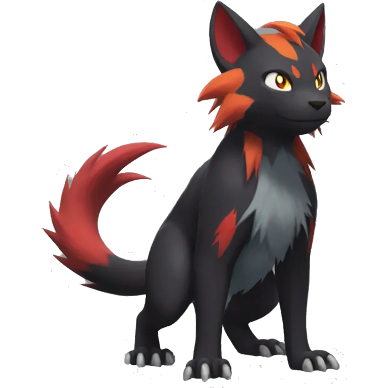 Torracat-Zoroark full body emoji