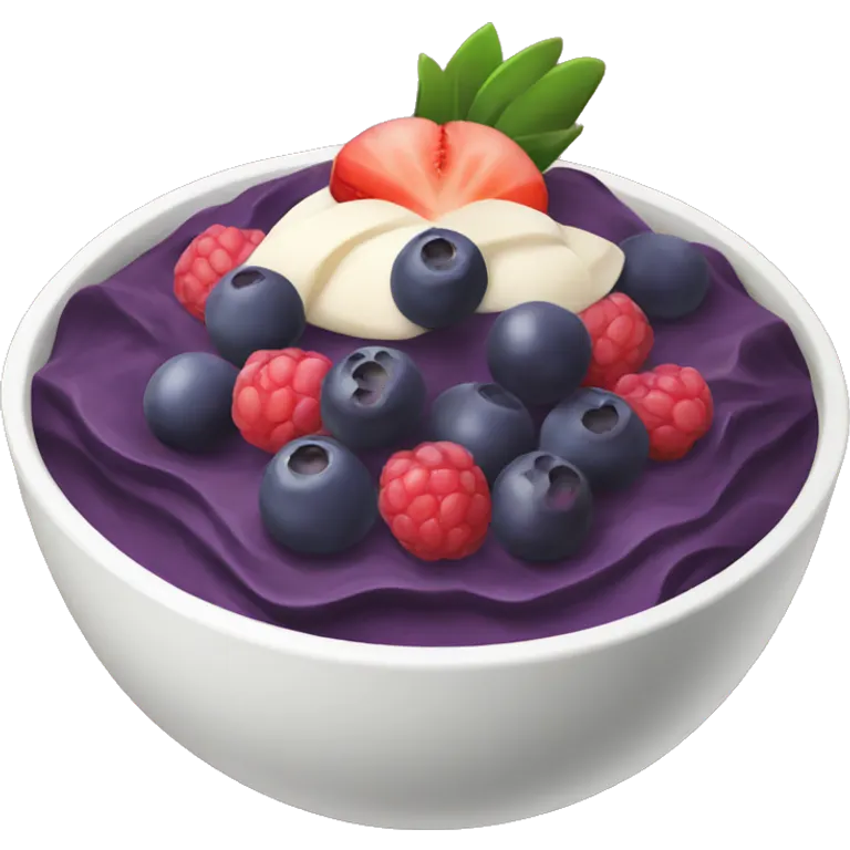 Acai bowl  emoji