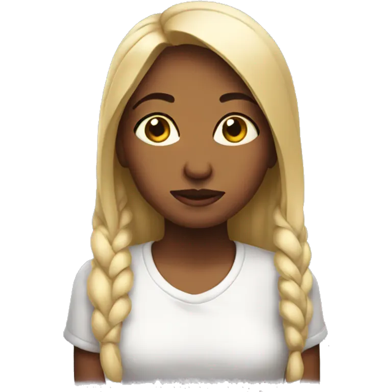 girl giving side eye  emoji