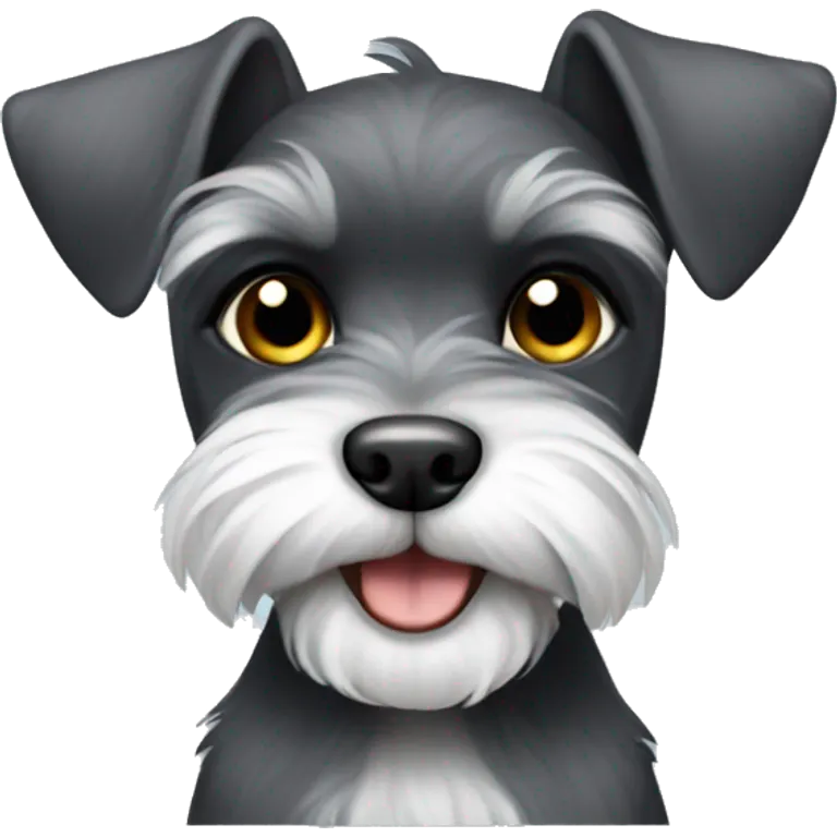 Baby schnauzer emoji