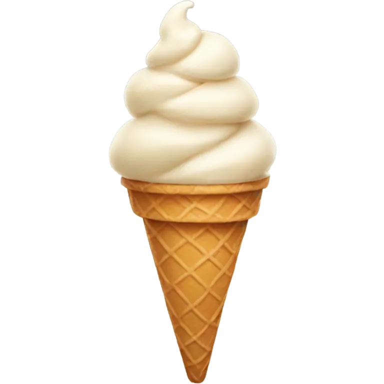 Ice cream cone  emoji