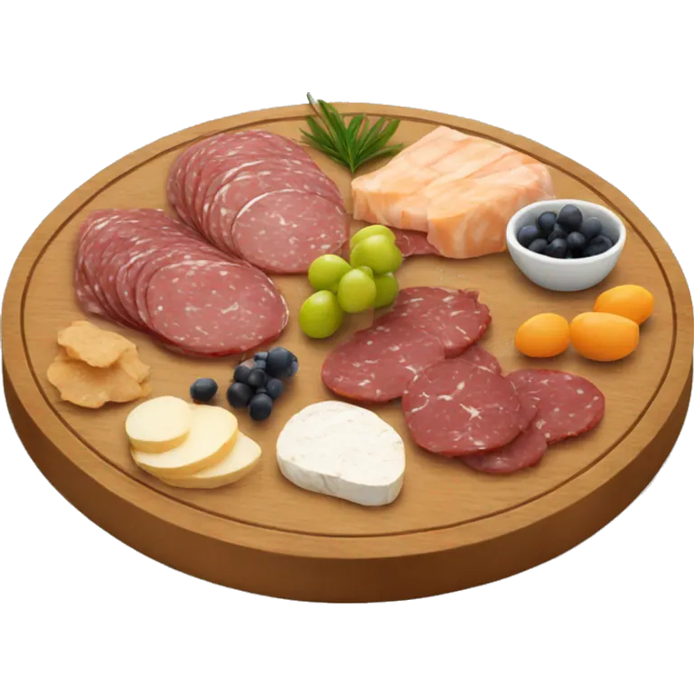 Charcuterie board emoji